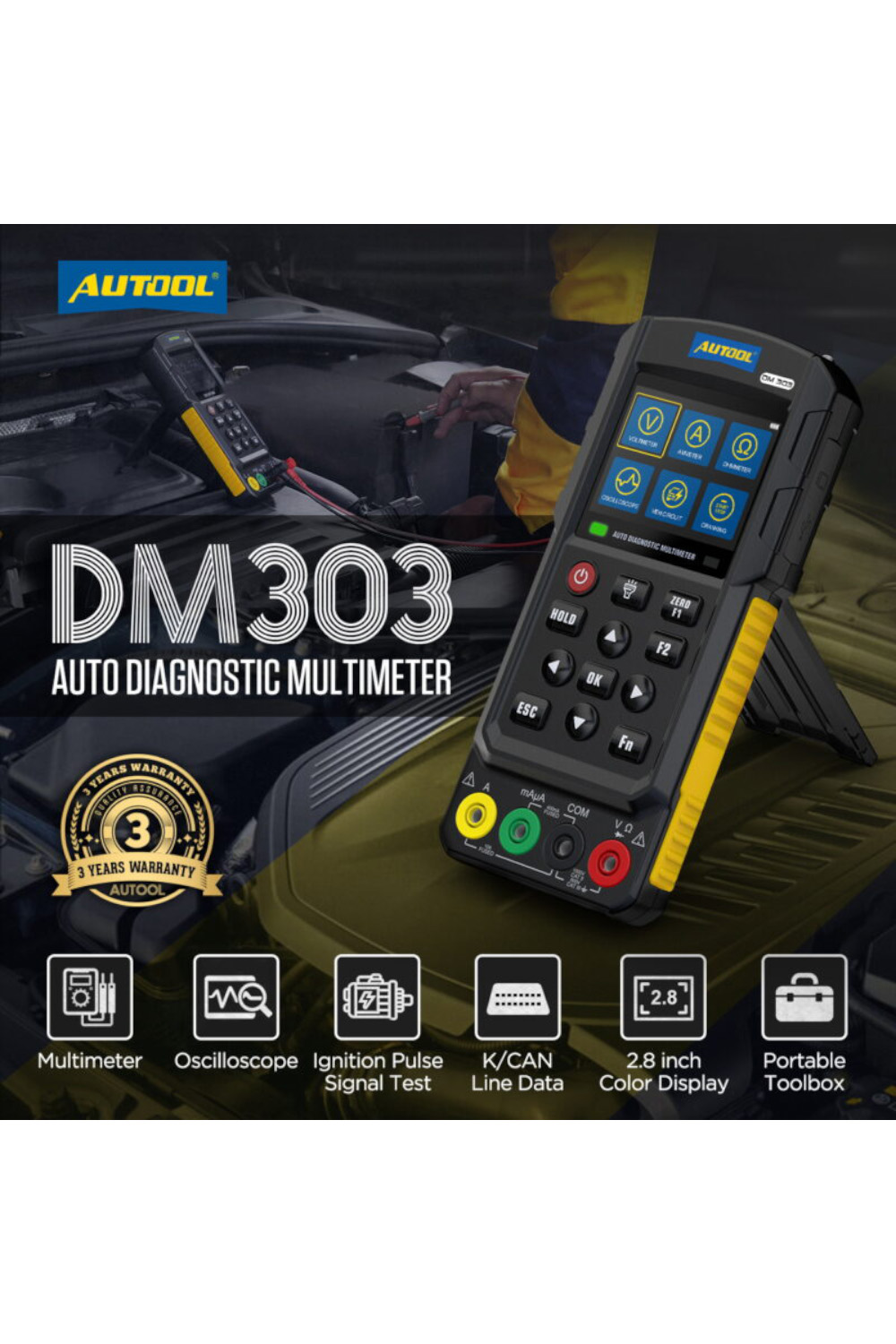 AUTOOL DM303 - Slika 5