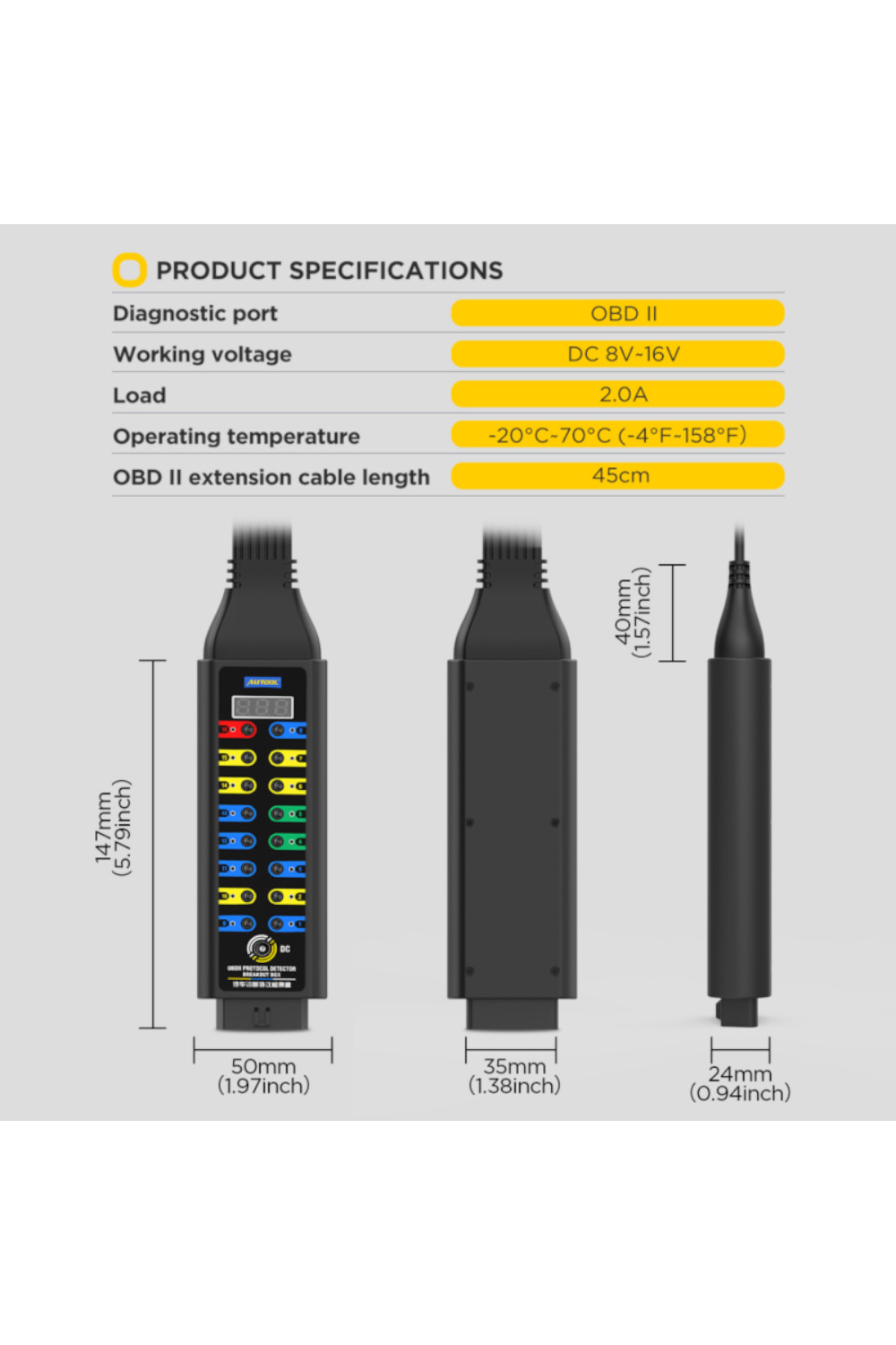 AUTOOL MMT496 - Slika 2