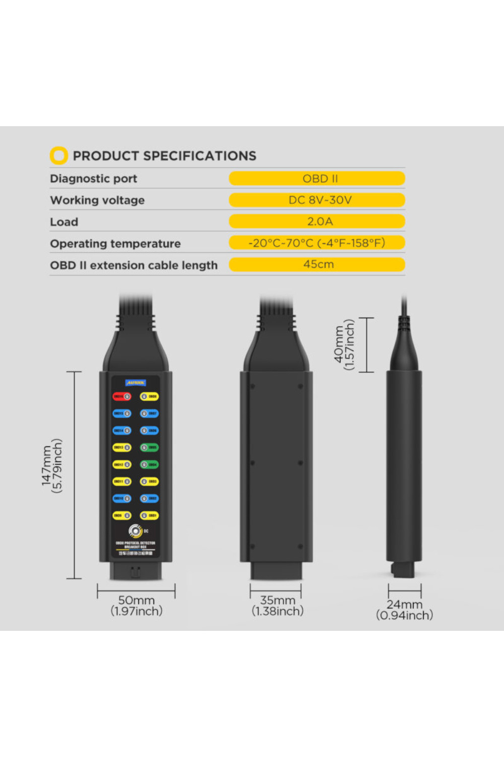 AUTOOL MMT580 - Slika 2