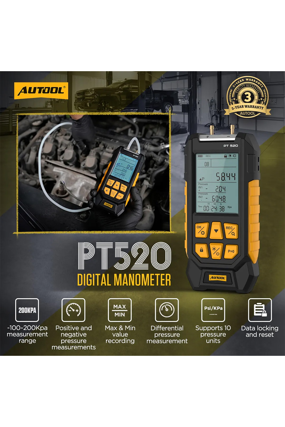 AUTOOL PT520 - Slika 2
