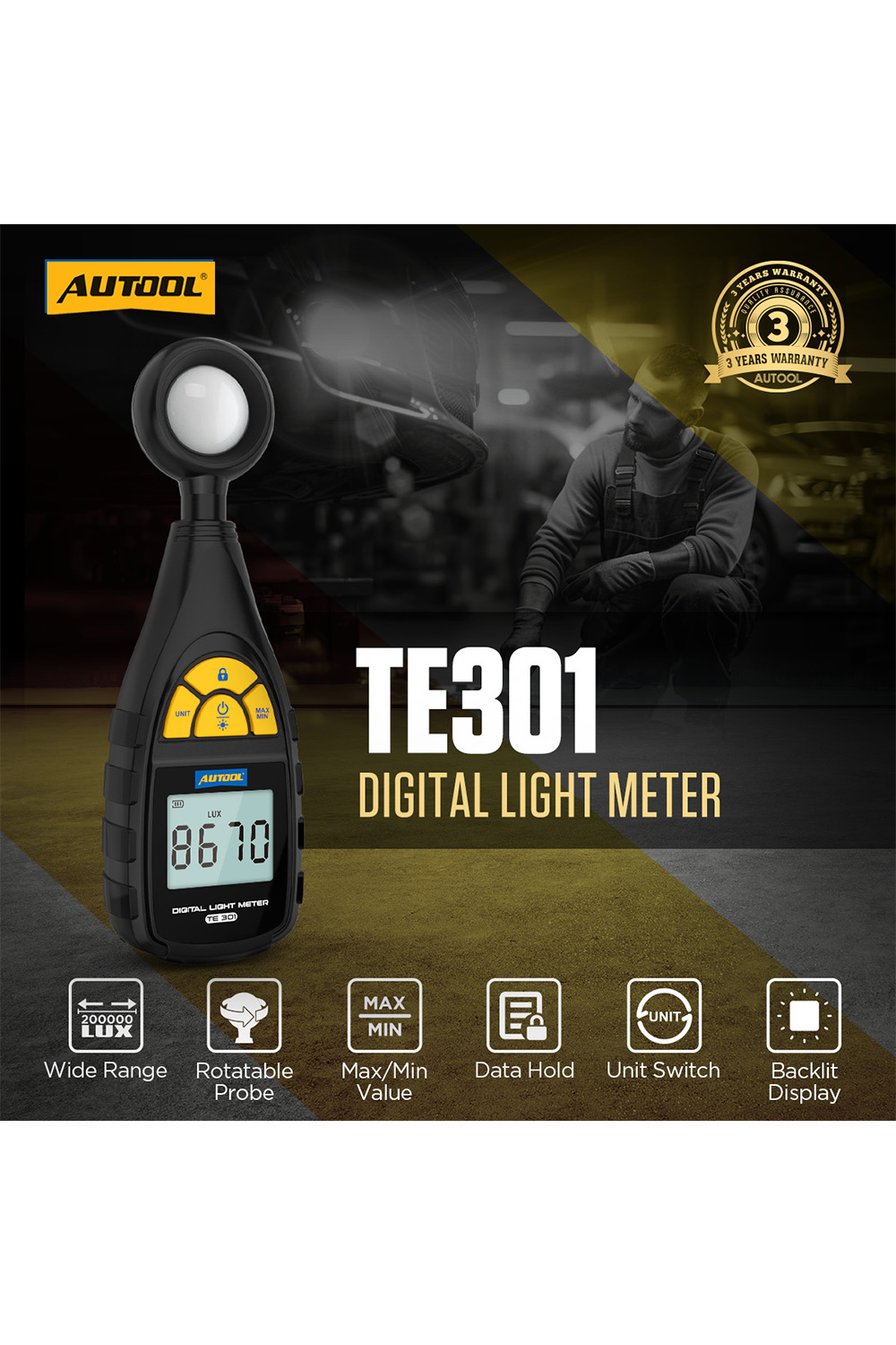AUTOOL TE301 - Slika 2
