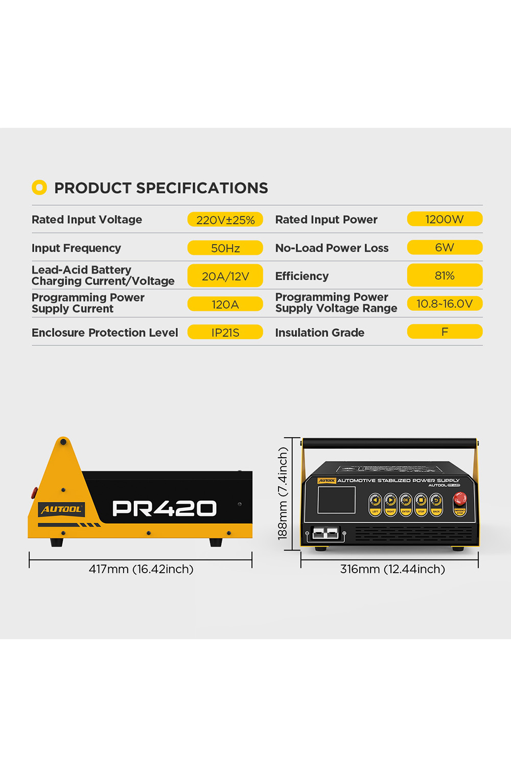 AUTOOL PR420 - Слика 13
